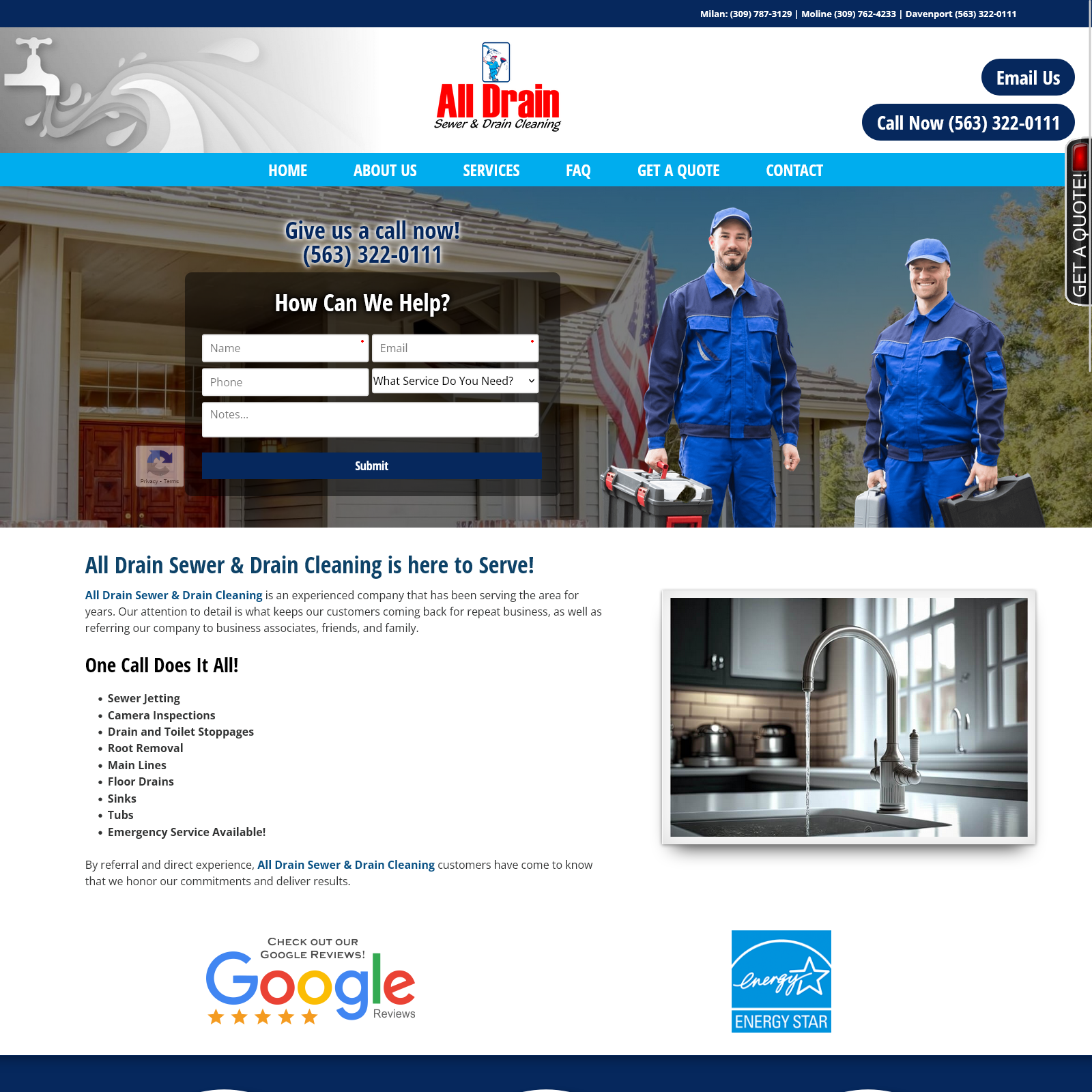 All Drain Sewer &  Drain Cleaning